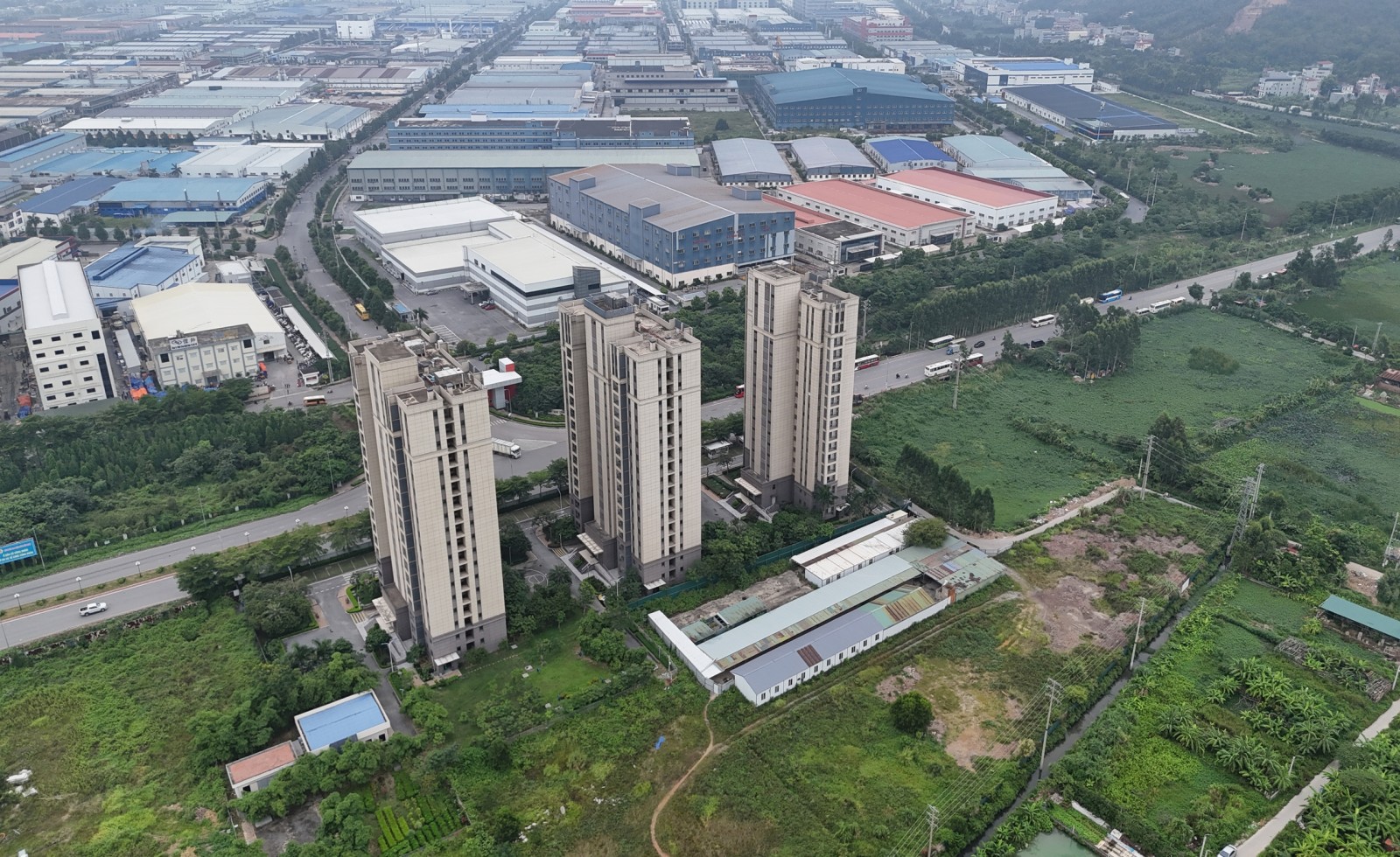 Bắc Ninh: Công ty Fugiang hoàn thành 3 tòa nhà ở xã hội cho công nhân thuê