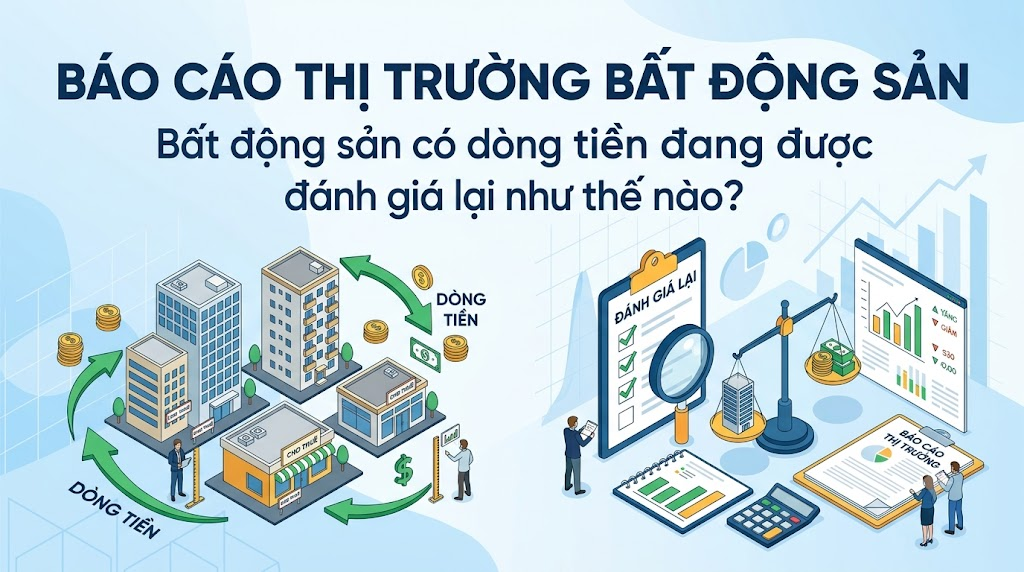 Bất động sản có dòng tiền đang được đánh giá lại như thế nào?