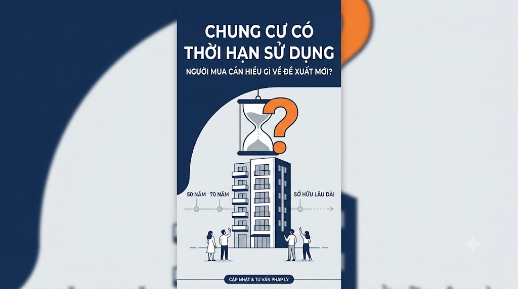 Chung cư có thời hạn sử dụng: Người mua căn hộ cần hiểu gì về đề xuất mới?