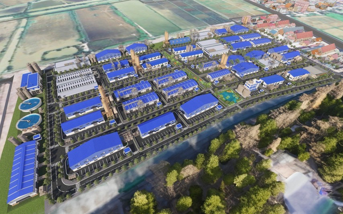 Công ty Thụy Hưng thuê hơn 7,7ha đất để thực hiện dự án cụm công nghiệp làng nghề Hòa Bình tại TP Hà Nội