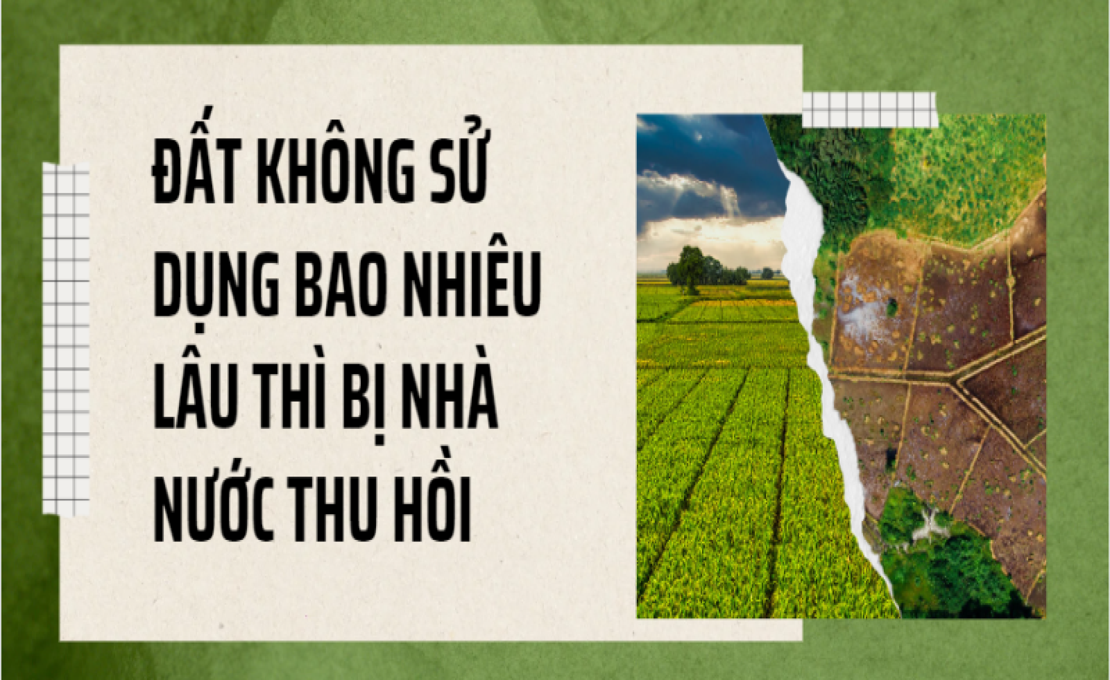 Đề Xuất Thu Hồi Dự Án Sau 60 Tháng Và Cú Hích Thanh Lọc Thị Trường