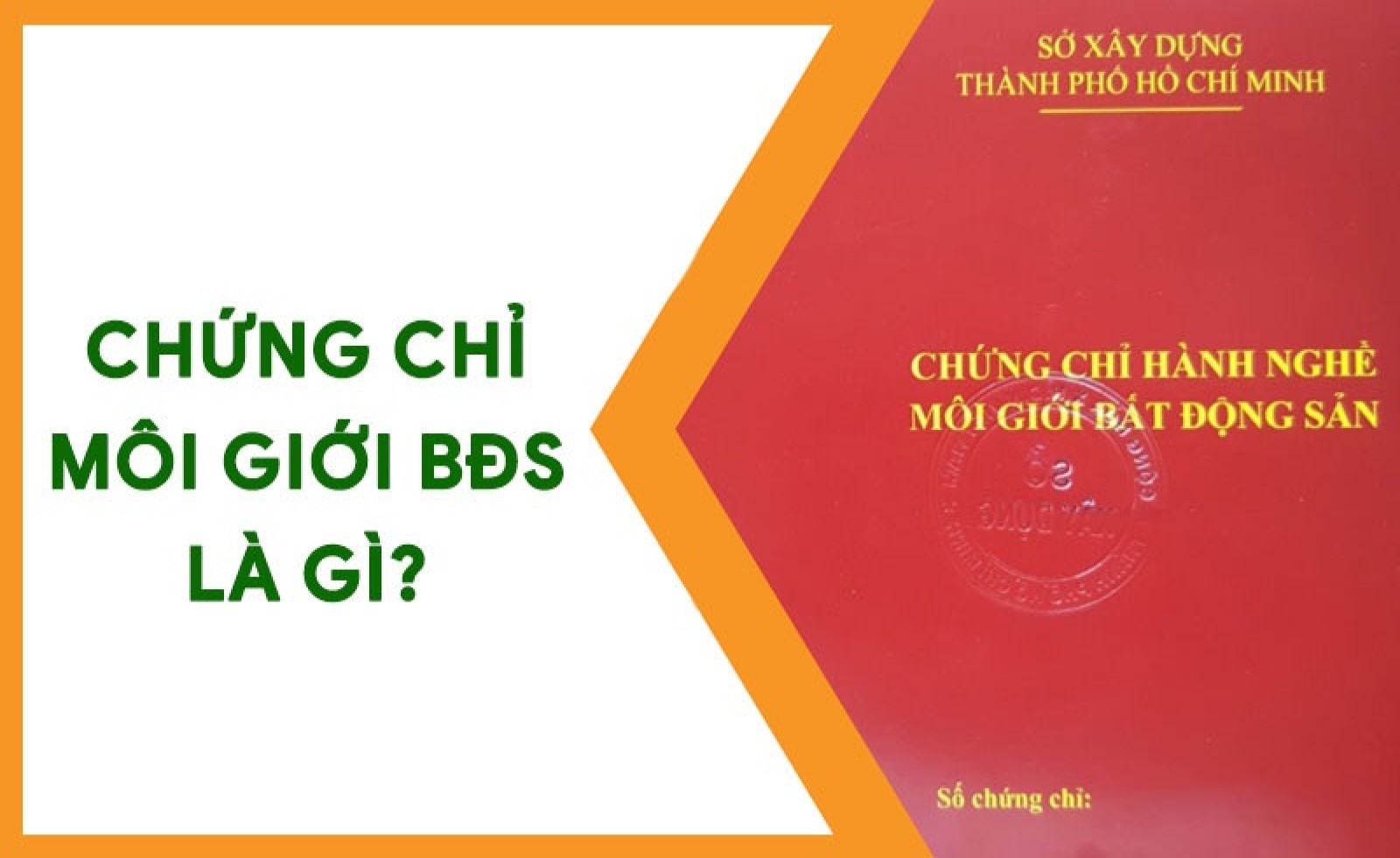 Điều kiện cấp chứng chỉ hành nghề môi giới bất động sản