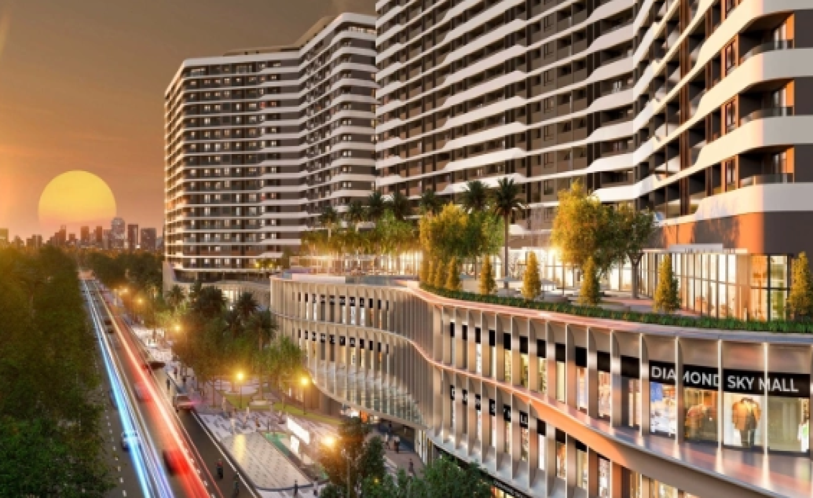 Dòng căn hộ 'tầm nhìn triệu view' Diamond Sky tại Van Phuc City
