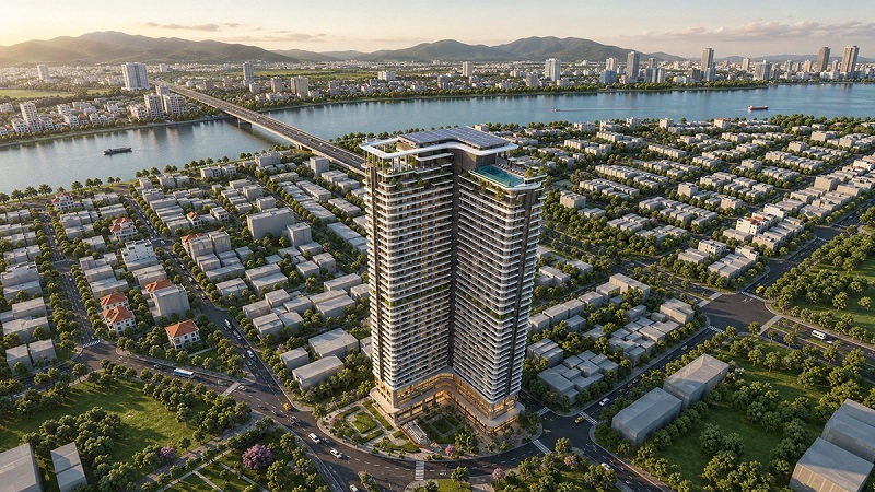 Dự án căn hộ Peninsula Private tại phường Hòa Cường, TP.Đà Nẵng