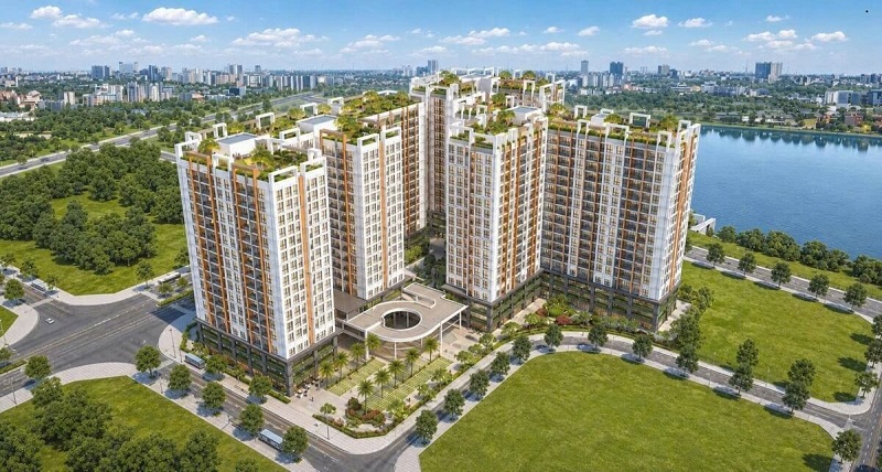Dự án Lumi River tọa lạc tại ô đất B3/NO1B, đường Nam Đuống, phường Việt Hưng, Hà Nội
