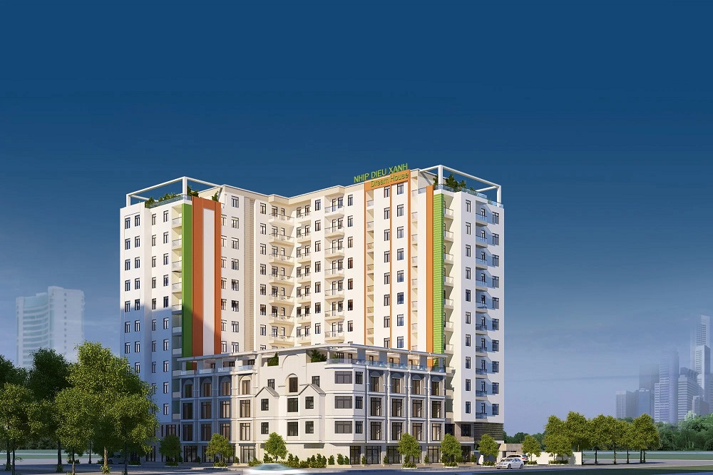 Dự án Nhịp Điệu Xanh - Dream House tọa lạc tại đường Nguyễn Văn Quang, phường Cái Răng, thành phố Cần Thơ