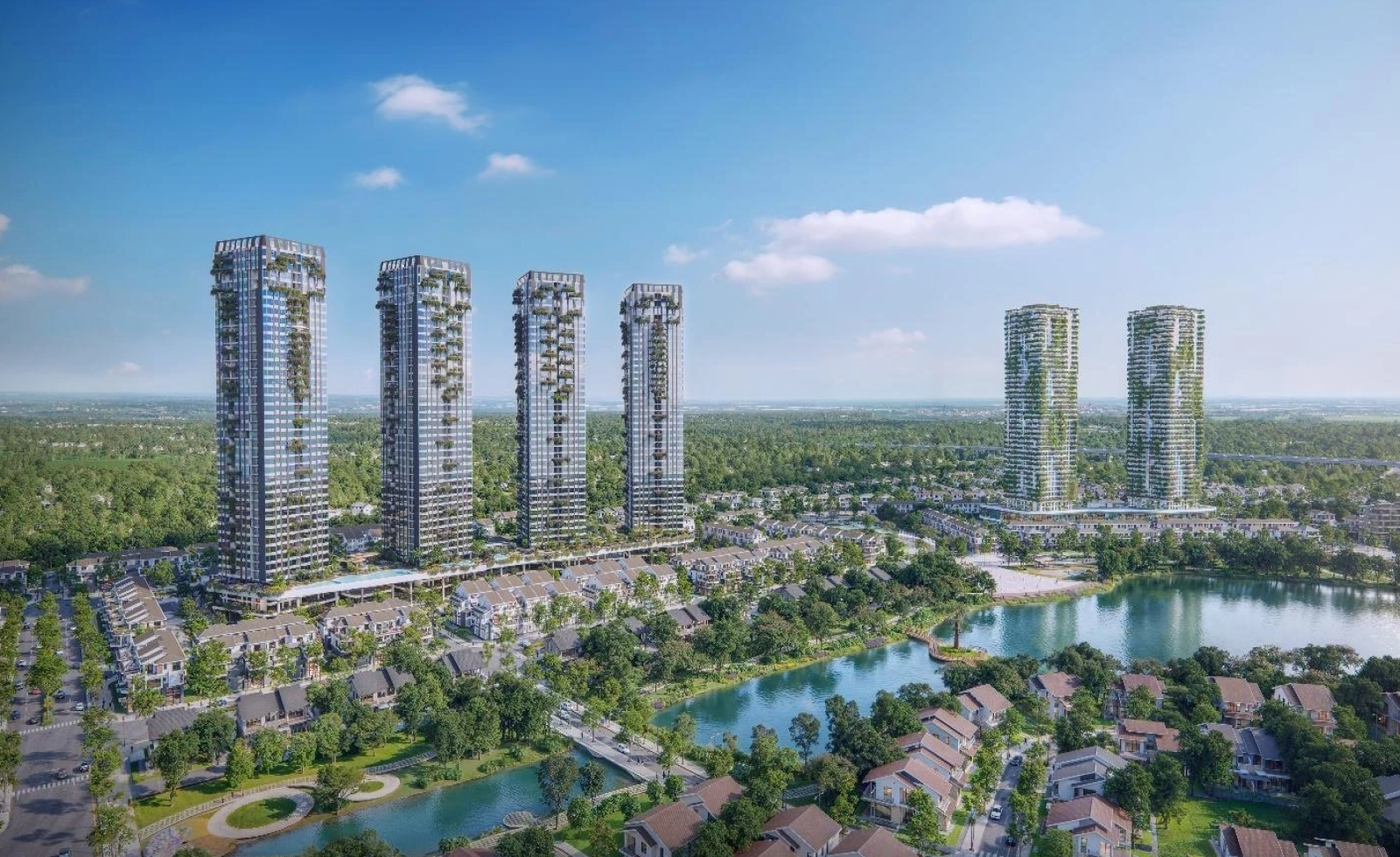 Ecopark lần đầu phát triển tổ hợp khoáng nóng cao tầng tại miền Nam