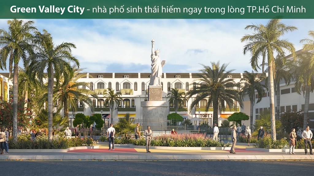 Green Valley City - nhà phố sinh thái ngay trong lòng TP.Hồ Chí Minh