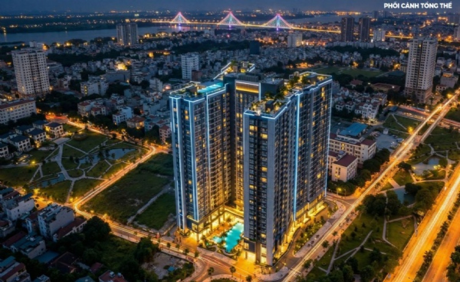 Hệ tiện ích đa tầng - Sức hút căn hộ cao cấp Sunshine River Park ở Tây Hồ Tây