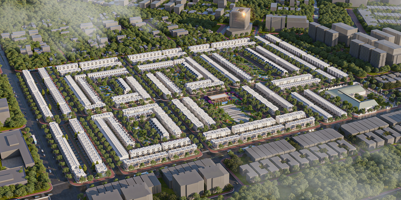 IJC Green City tọa lạc tại Khu tái định cư Hòa Lợi, phường Bình Dương, TP.HCM