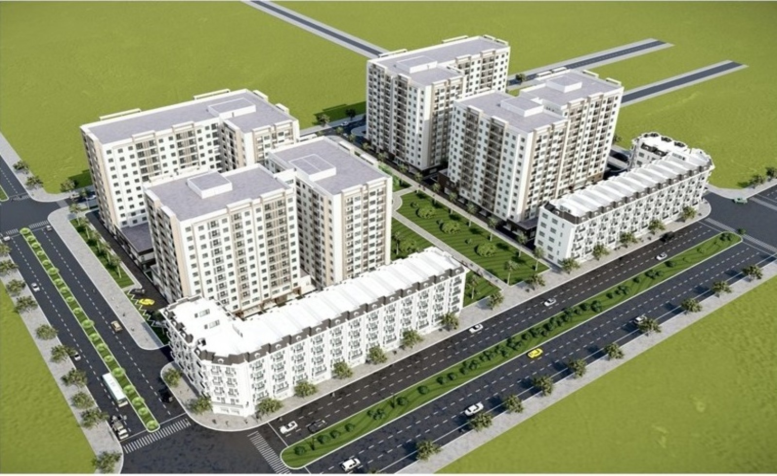 Khởi công dự án nhà ở xã hội thuộc Khu dân cư và Thương mại hỗn hợp Khải Vy tại phường Phú Thuận, TPHCM?