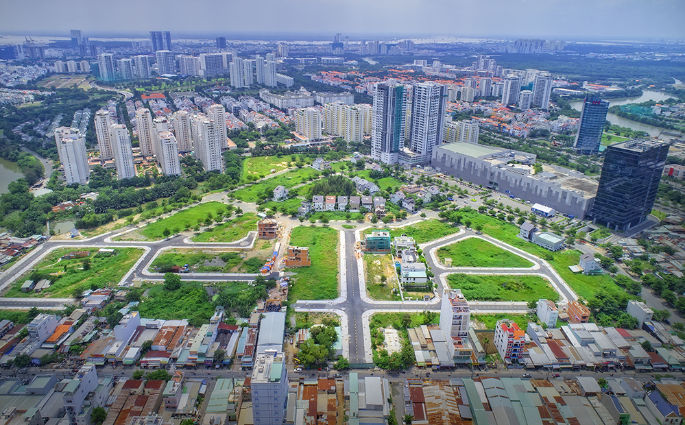 Khu nhà ở và nghỉ ngơi giải trí Tân Phong tọa lạc tại phường Tân Hưng, TP.HCM