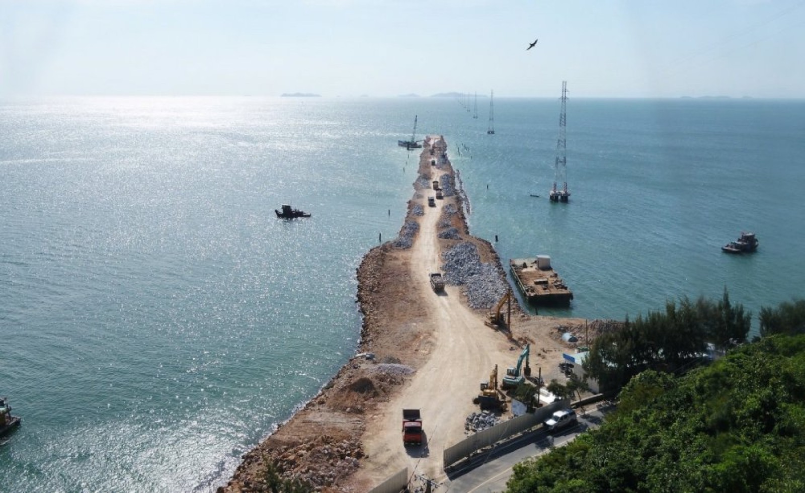 Kiểm tra tiến độ dự án đường dẫn ra cảng tổng hợp Hà Tiên -An Giang