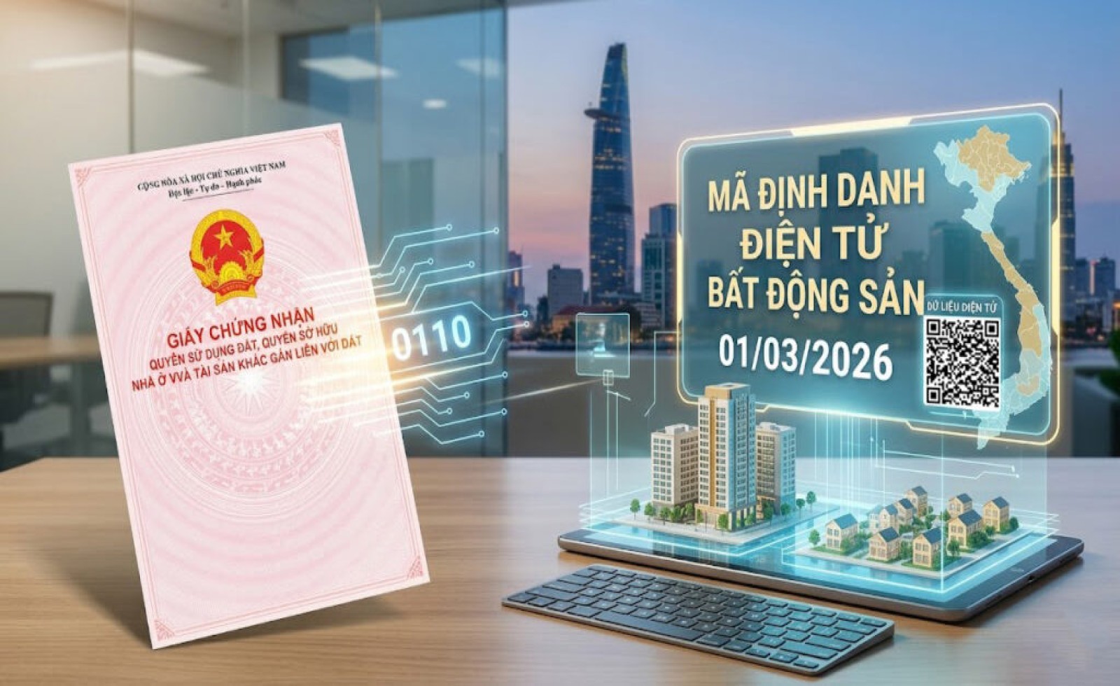 Mã định danh điện tử sản phẩm bất động sản là gì theo Nghị định số 357/2025/NĐ-CP