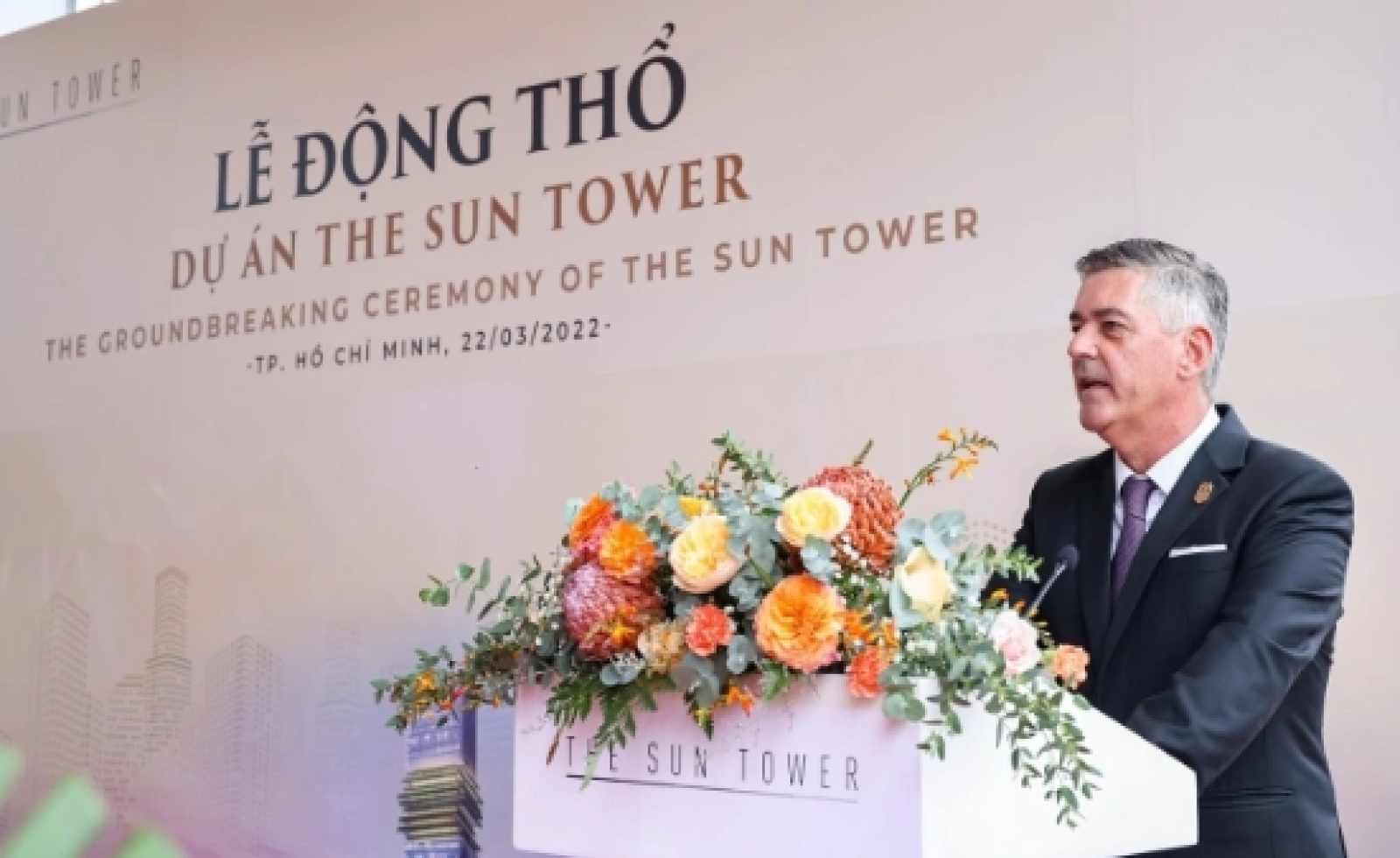 ​Masterise Homes động thổ tòa văn phòng - thương mại tại trung tâm TP HCM