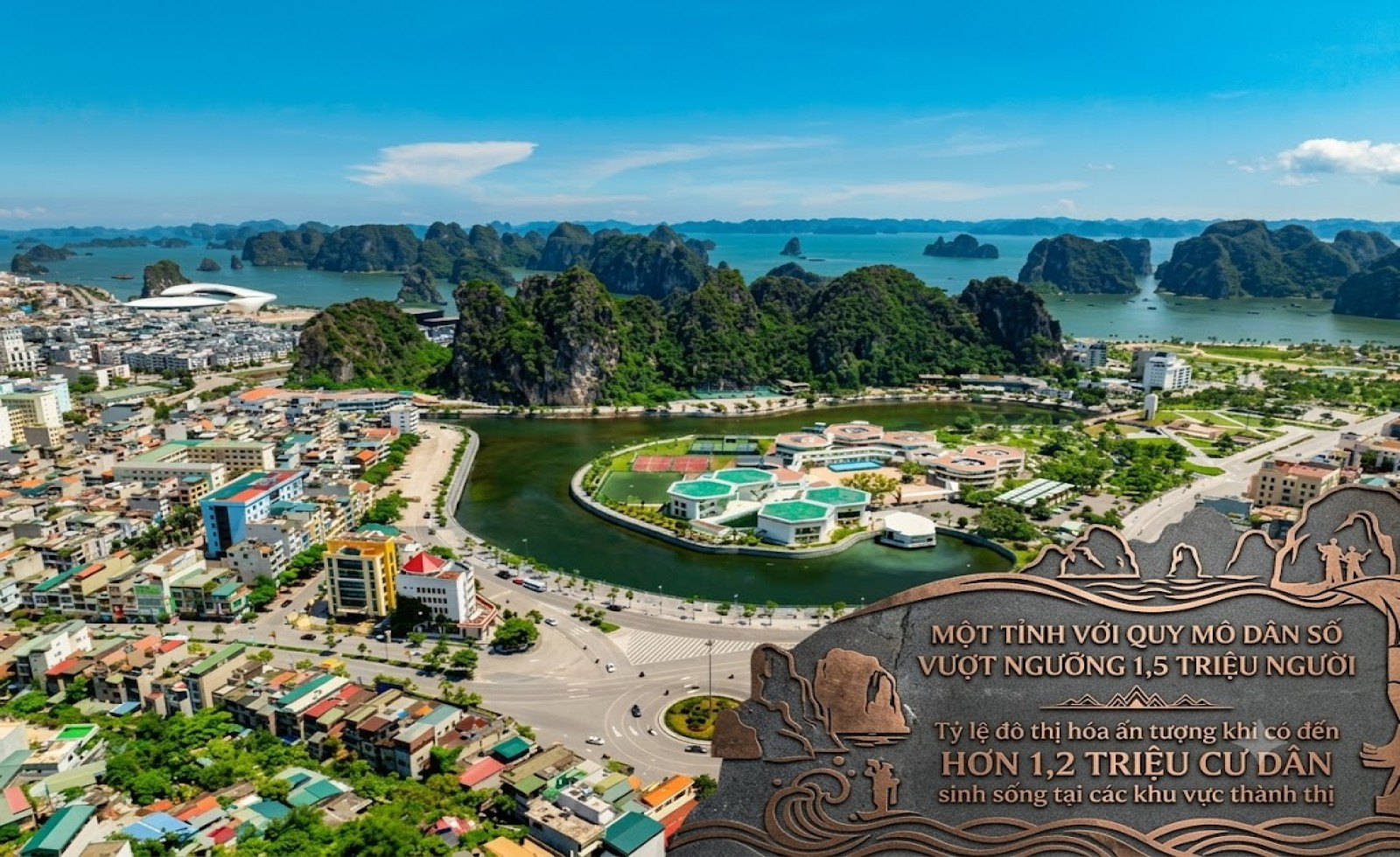 Một tỉnh với quy mô dân số vượt ngưỡng 1,5 triệu người tỷ lệ đô thị hóa ấn tượng khi có đến hơn 1,2 triệu cư dân sinh sống tại các khu vực thành thị