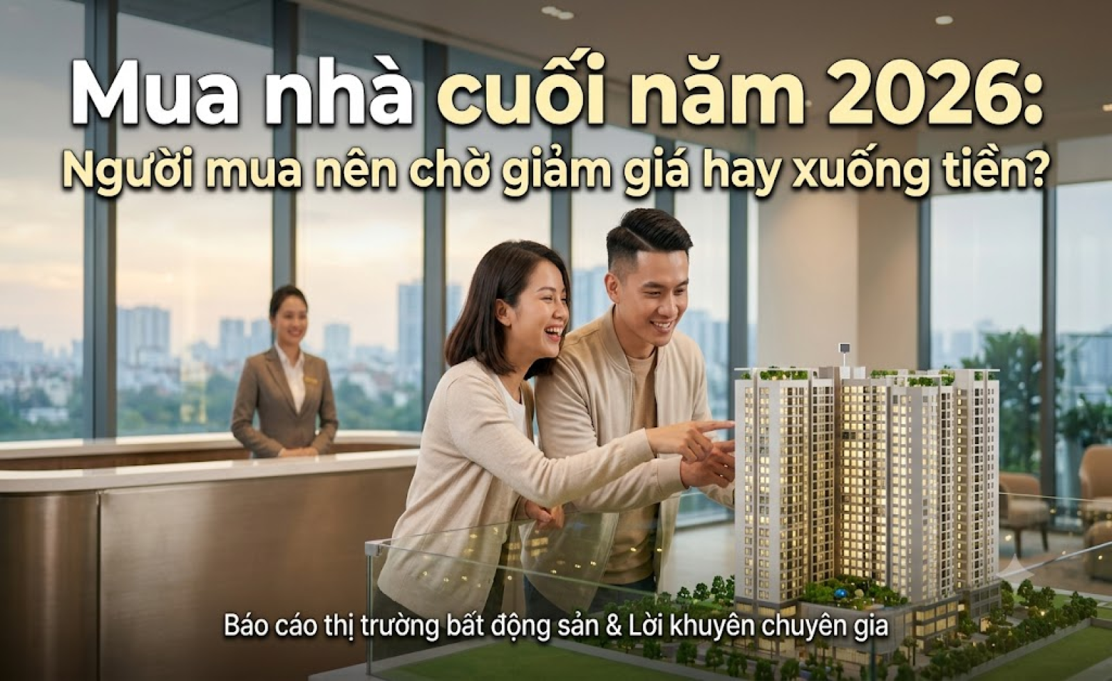 Mua nhà cuối năm 2026: Người mua nên chờ giảm giá hay xuống tiền?