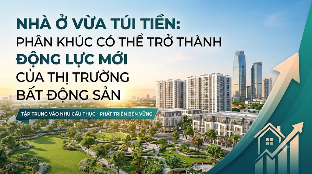 Nhà ở vừa túi tiền: Phân khúc có thể trở thành động lực mới của thị trường bất động sản