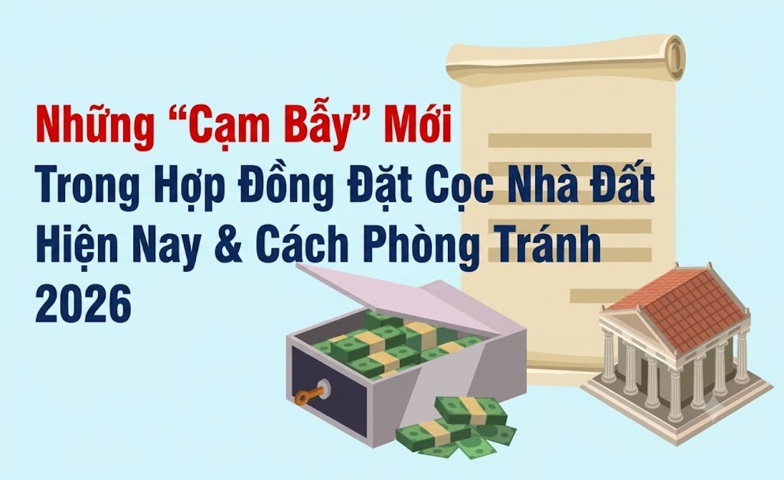 Những "Cạm Bẫy" Mới Trong Hợp Đồng Đặt Cọc Nhà Đất Hiện Nay & Cách Phòng Tránh