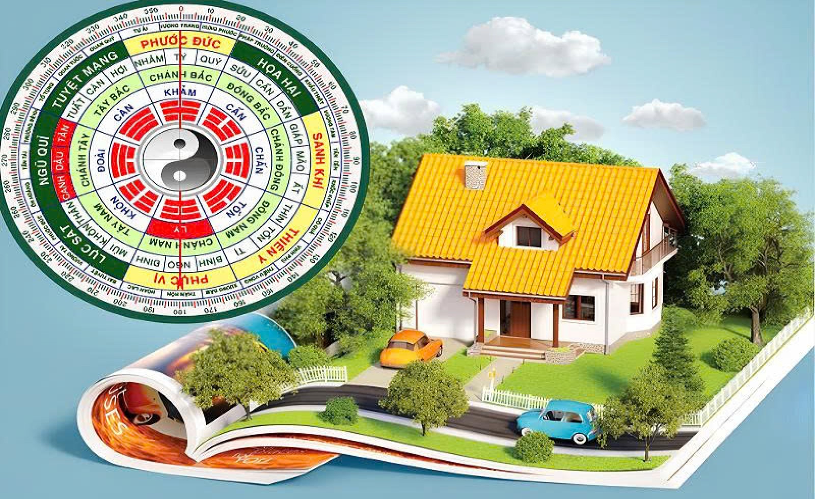 Những nguyên tắc cần lưu ý trong phong thủy bất động sản