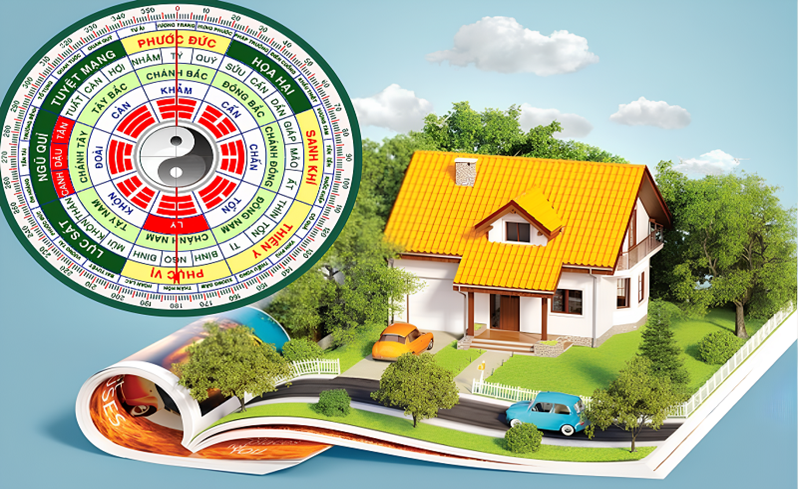 Những nguyên tắc cần lưu ý trong phong thủy nhà đất