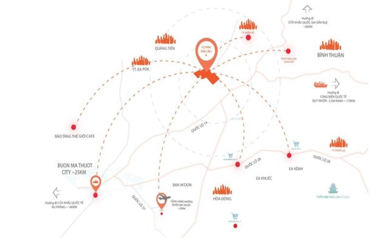 Phú Xuân khởi công KCN đầu tiên chào mừng Đại hội đại biểu Đảng bộ tỉnh Đắk Lắk lần thứ XVIII