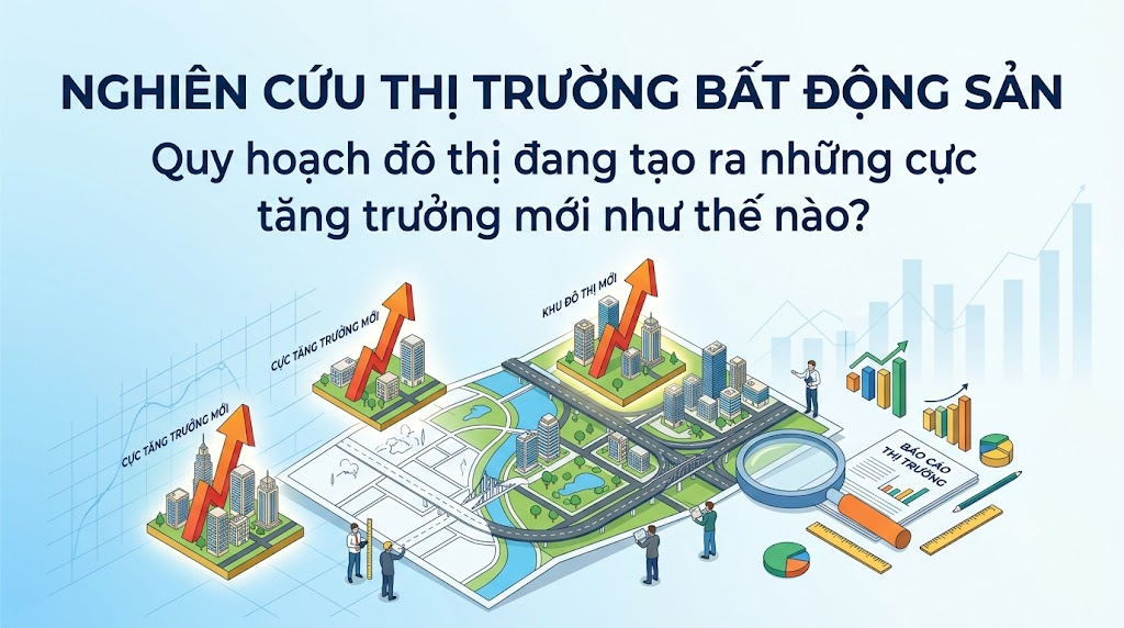 Quy hoạch đô thị đang tạo ra những cực tăng trưởng mới như thế nào?