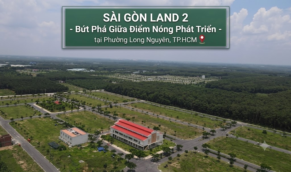 Sài Gòn Land 2 - Bứt Phá Giữa Điểm Nóng Phát Triển tại Phường Long Nguyên, TP.HCM
