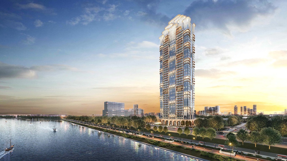 Saigon LightHouse tọa lạc tại 448 Nguyễn Tất Thành, phường Xóm Chiếu, TP.HCM