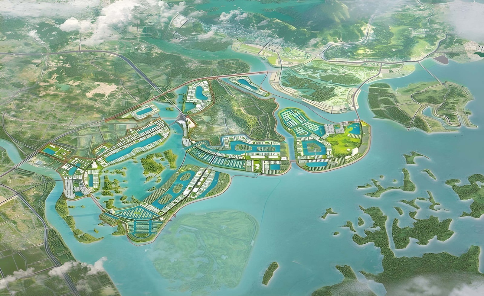 Siêu đô thị 18 tỷ USD chưa từng có trong lịch sử đang được xây dựng ở Quảng Ninh