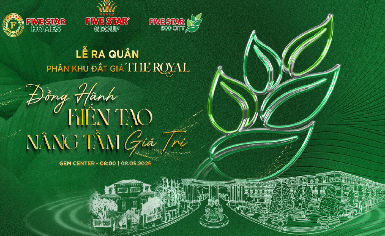 Tâm điểm mới phía Tây Nam TP.HCM thu hút hơn 2000 “đại sứ” kinh doanh
