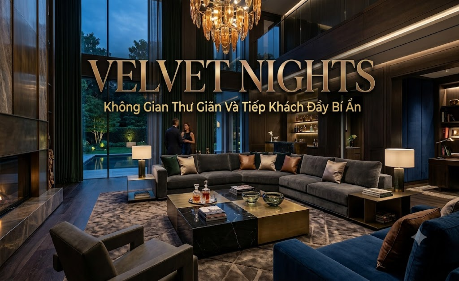 Thiết kế phòng lounge riêng trong biệt thự: Không gian thư giãn và tiếp khách đầy cá tính