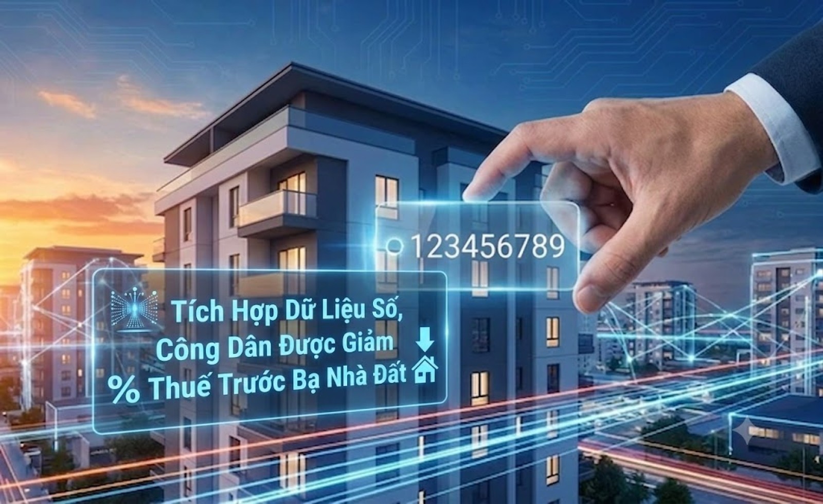Tích Hợp Dữ Liệu Số, Công Dân Được Giảm Thuế Trước Bạ Nhà Đất