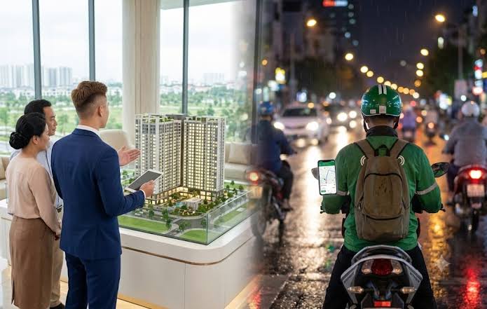 Tối chạy xe công nghệ kiếm 200 nghìn đồng ngày bán nhà đất tiền tỷ