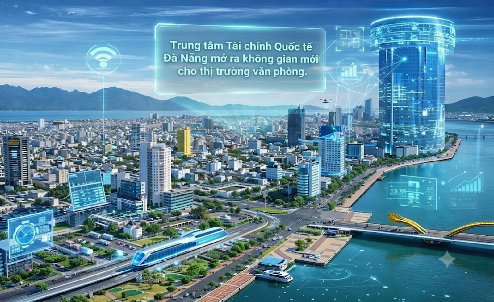 Trung tâm Tài chính Quốc tế Đà Nẵng mở ra không gian mới cho thị trường văn phòng.
