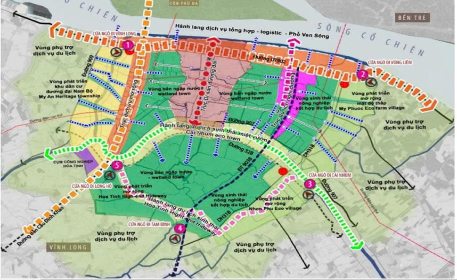 UBND tỉnh Vĩnh Long vừa công bố danh mục mời gọi đầu tư giai đoạn 2025