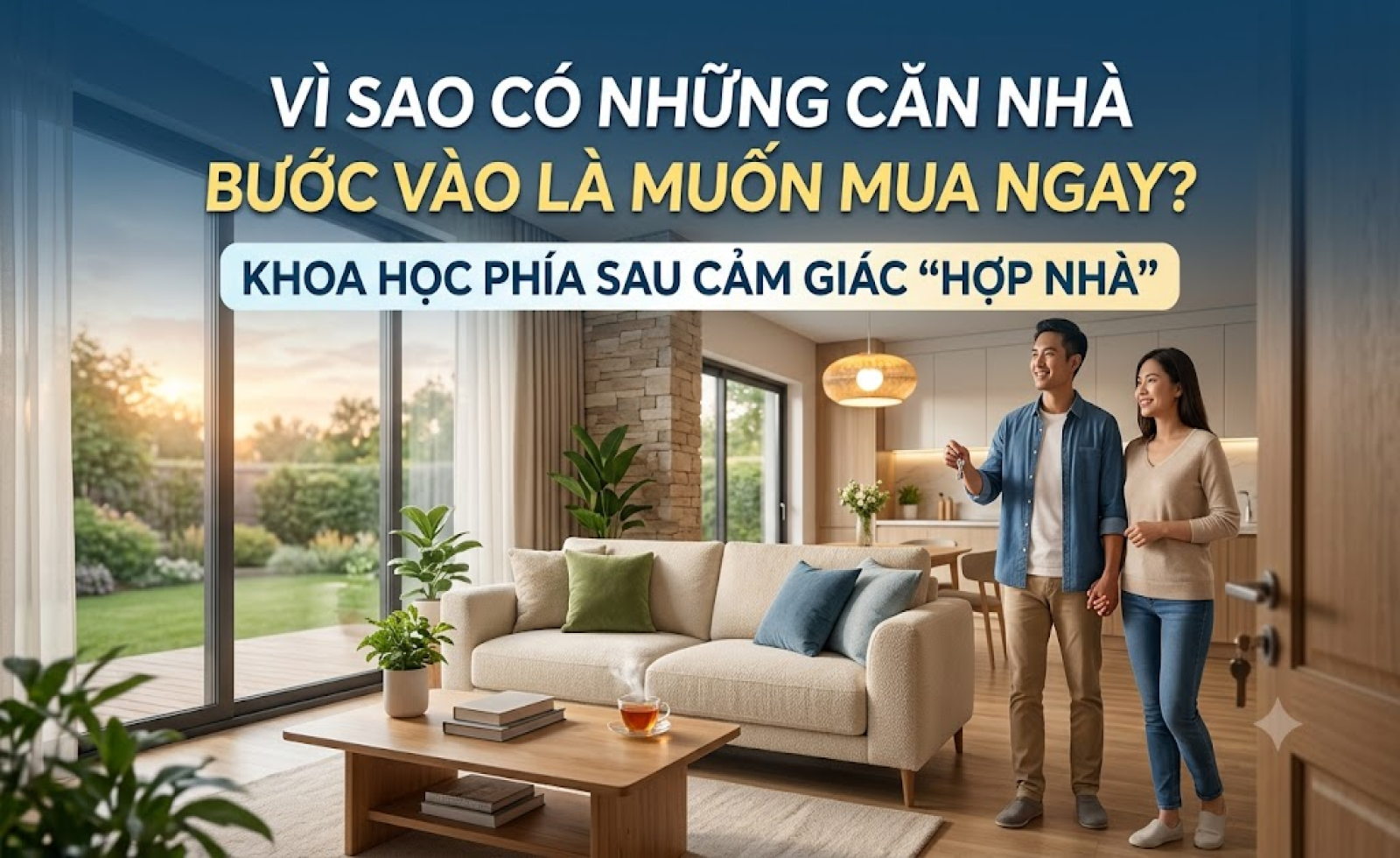 Vì sao có những căn nhà bước vào là muốn mua ngay? Khoa học phía sau cảm giác “hợp nhà”