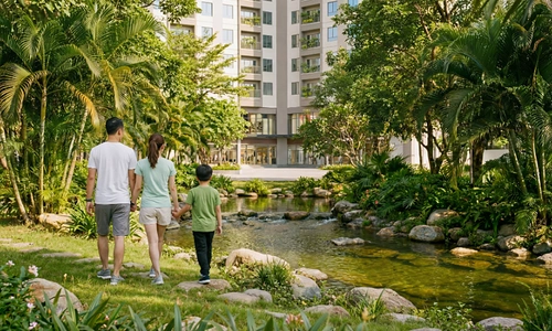 Viha Flora thiết kế nhiều 'tầng xanh' trong dự án