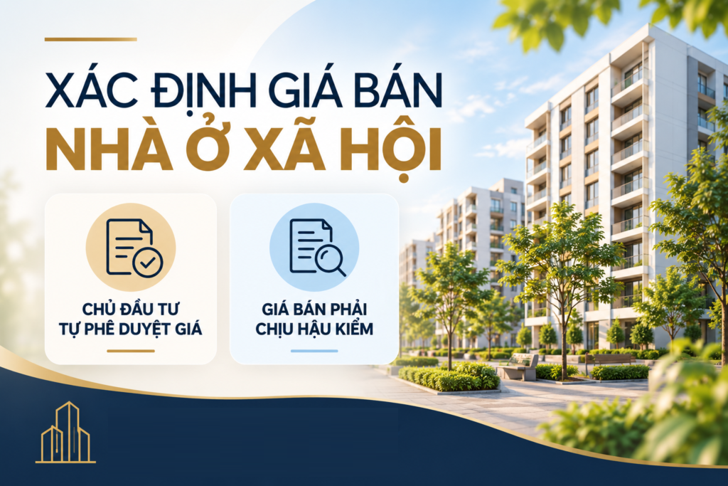 Xác định giá bán nhà ở xã hội, Chủ đầu tư được tự quyết định giá bán nhà ở xã hội theo Nghị quyết 201/2025/QH15