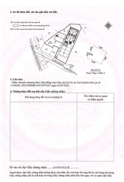 Bán Căn Hộ Full Nội Thất Chung Cư Sun Garden Đà Lạt Có Sổ Hồng Riêng
