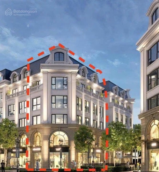 Bán lô góc shophouse phố đi bộ đối diện Quảng Trường Võ Nguyên Giáp - Tp Thái Nguyên. Vua dòng tiền