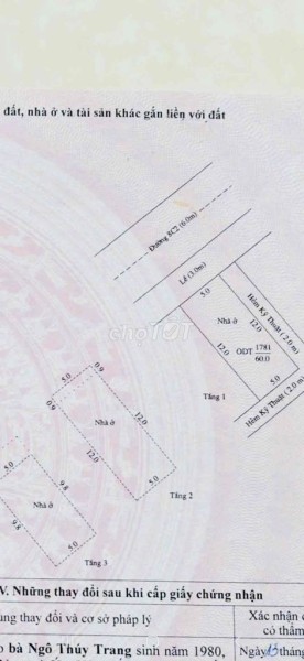 BÁN NHÀ 2 LẦU - CÓ HẺM HÔNG 2M - SỔ HỒNG HOÀN CÔNG - KDC HƯNG PHÚ