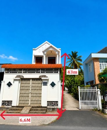 BÁN NHÀ 2 TẦNG BTCT MẶT TIỀN NGUYỄN SINH SẮC, PHƯỜNG THỚI SƠN, AN GIANG