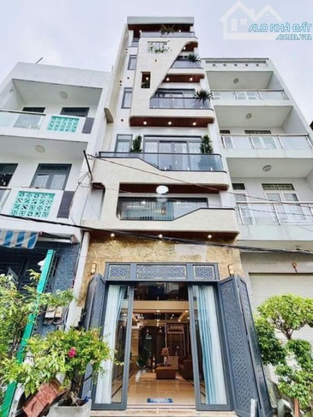 BÁN NHÀ PHAN VĂN TRỊ, BÌNH THẠNH. GIÁ:4,39Tỷ/4,5mx16m. TRỆT,5LẦU. SỔ HOÀN CÔNG
