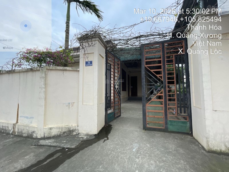 Bán nhà riêng tại TD1120, TBD06, Bản đồ địa chính năm 2002, đường Triều Công, Quảng Bình, Thanh Hóa