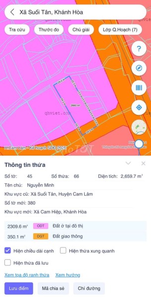 Chính chủ cần bán đất khu an toàn nằm cạnh KCN Suối Dầu