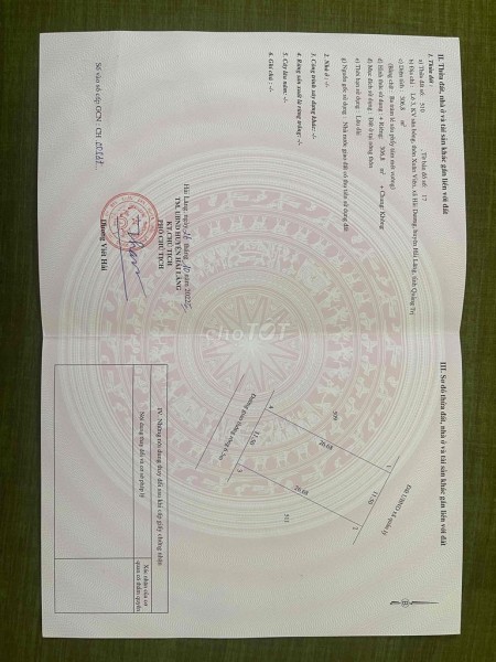 Chính chủ lô đất Xã Mỹ Thuỷ, Hải Lăng