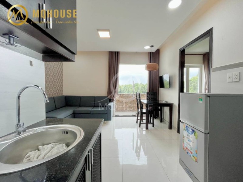 Chung Cư Bạch Đằng, 1PN ban công, view Công Viên Gia ĐỊnh