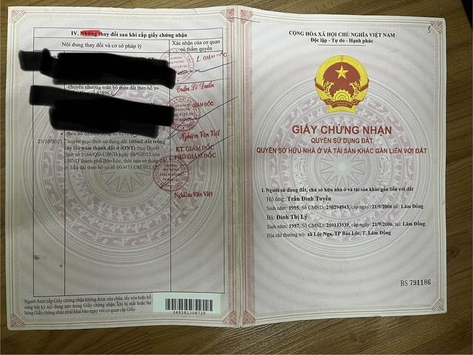 Chính chủ cần bán nhà mặt đường quốc lộ 20 Lộc Nga