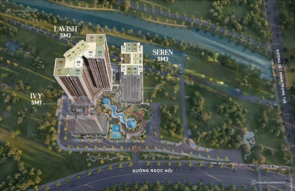 Căn hộ 2PN không gian sống chuẩn cho gia đình trẻ bản tại Greenera Southmark - Ảnh 7